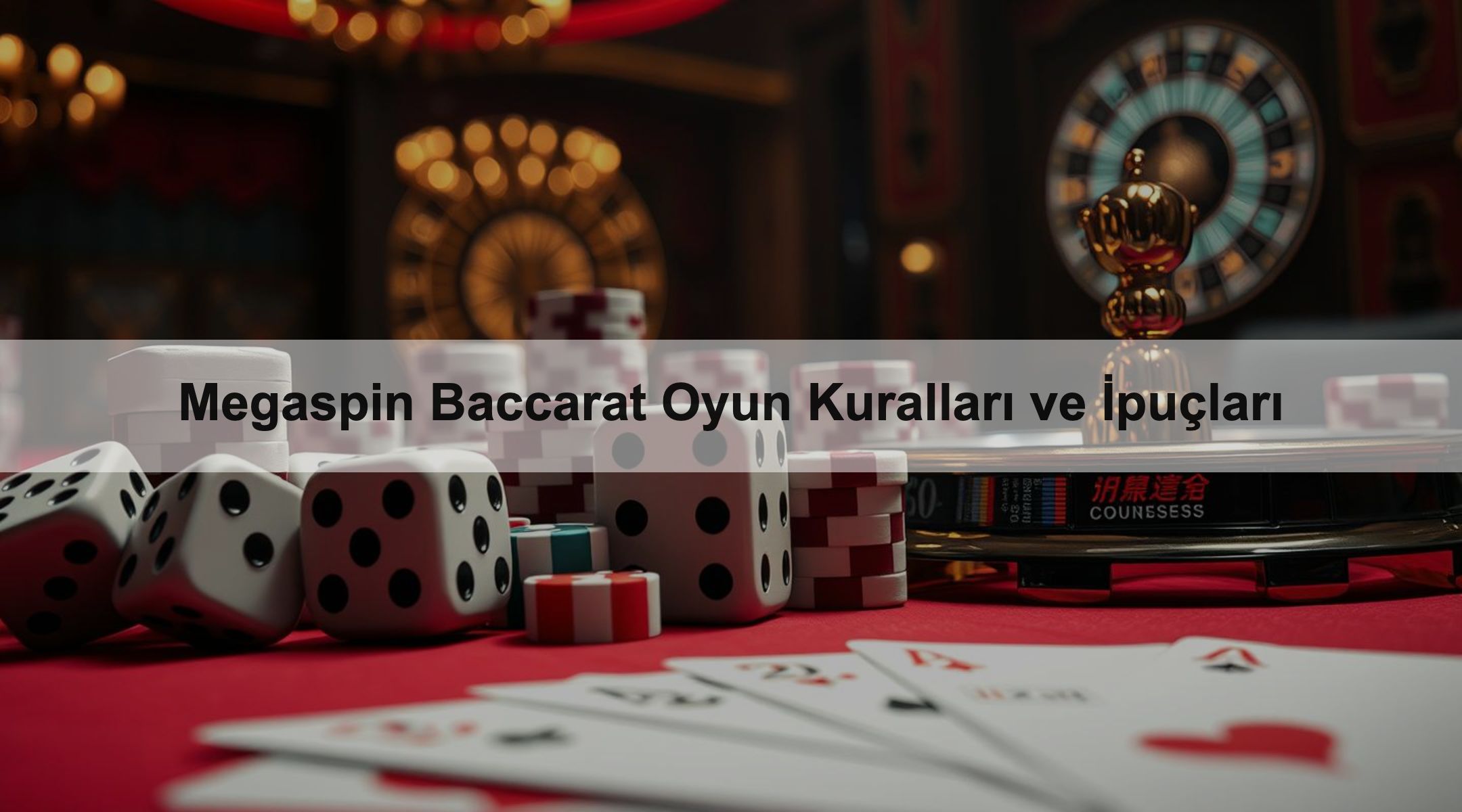 Megaspin Baccarat Oyun Kuralları ve İpuçları