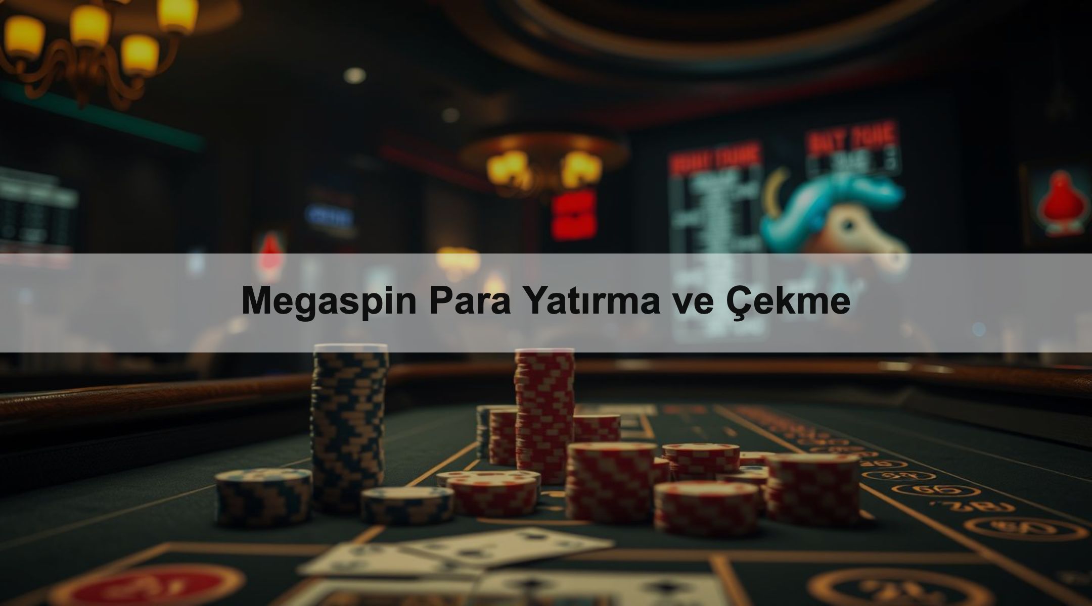 Megaspin Para Yatırma ve Çekme